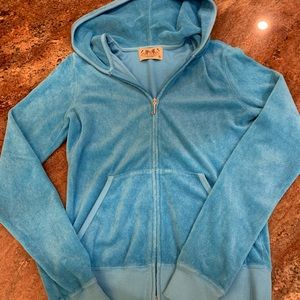 Juicy Couture Track Jacket Teal Sz M